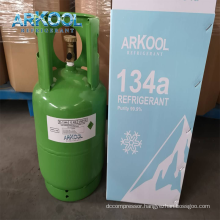 R134a gas air conditioner r134a refrigerant gas cylinder refillable / tonner for EU CE in hydrocarbon